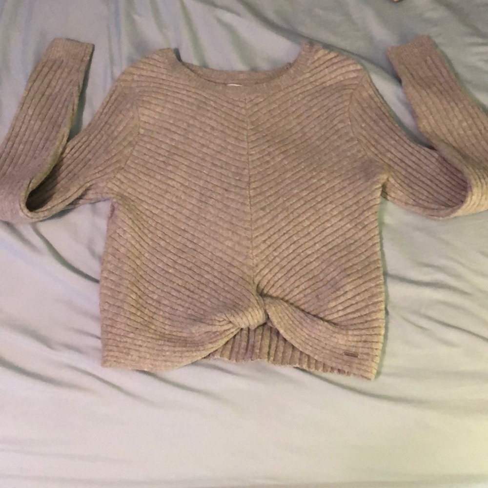 Hollister Tie Sweater